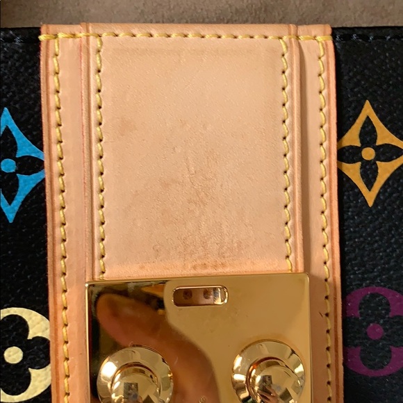 Authentic LV Courtney Black Multicolore clutch - Picture 13 of 13